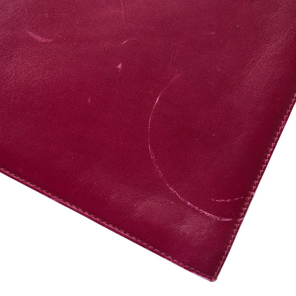 サルヴァトーレフェラガモ ガンチーニ ハンドバッグ ショルダーバッグ 2WAY O212181 パープル レザー レディース Salvatore Ferragamo 【中古】