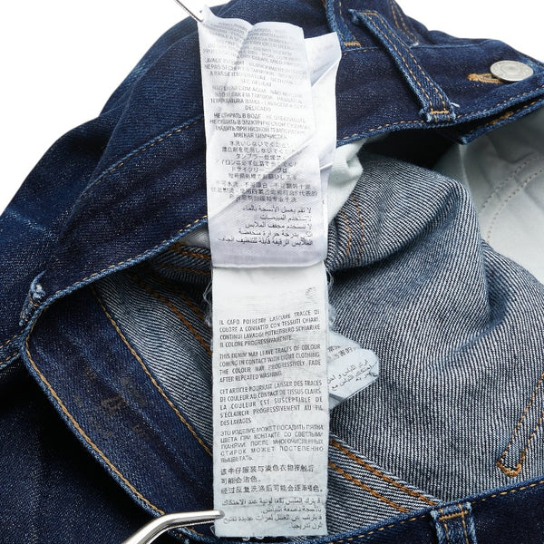 グッチ タイガー デニムパンツ サイズ：32 ブルー デニム レディース GUCCI 【中古】