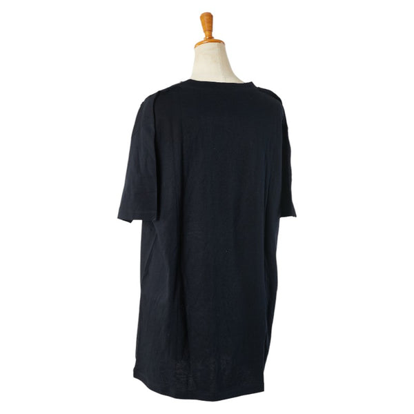 グッチ BLIND FOR LOVE UFO プリント フラワー 花 刺繍 半袖Ｔシャツ サイズ：L 469307 ブラック マルチカラー コットン メンズ GUCCI 【中古】