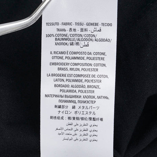 グッチ BLIND FOR LOVE UFO プリント フラワー 花 刺繍 半袖Ｔシャツ サイズ：L 469307 ブラック マルチカラー コットン メンズ GUCCI 【中古】