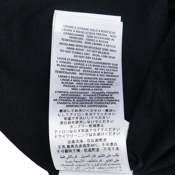 グッチ BLIND FOR LOVE UFO プリント フラワー 花 刺繍 半袖Ｔシャツ サイズ：L 469307 ブラック マルチカラー コットン メンズ GUCCI 【中古】