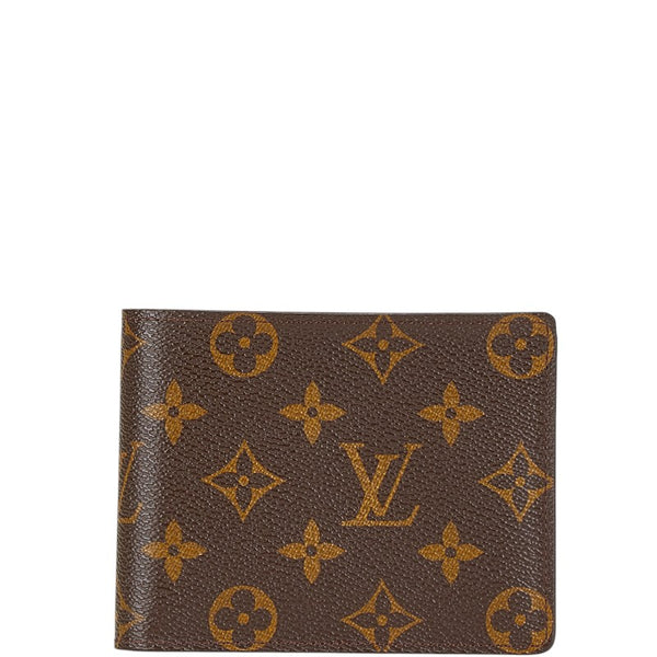 ルイ ヴィトン モノグラム ポルトフォイユ フロリン 二つ折り財布 M60026 ブラウン PVC レザー レディース LOUIS VUITTON 【中古】