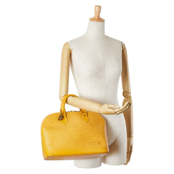 ルイ ヴィトン エピ アルマ ハンドバッグ M52149 タッシリイエロー レザー レディース LOUIS VUITTON 【中古】