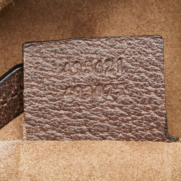 グッチ GGスプリーム ミスティックキャット リュック バックパック 495621 ベージュ ブラウン PVC レザー レディース GUCCI 【中古】