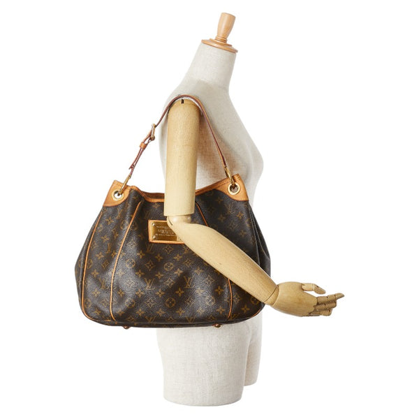 ルイ ヴィトン モノグラム ガリエラPM ワンショルダーバッグ M56382 ブラウン PVC レザー レディース LOUIS VUITTON 【中古】