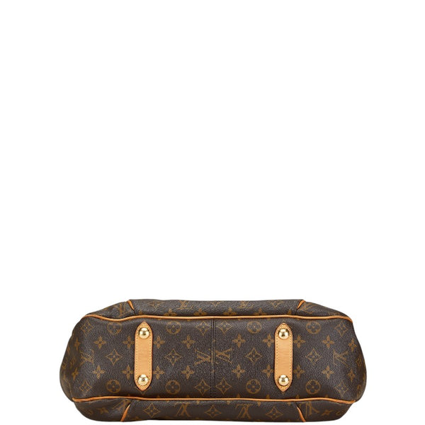 ルイ ヴィトン モノグラム ガリエラPM ワンショルダーバッグ M56382 ブラウン PVC レザー レディース LOUIS VUITTON 【中古】