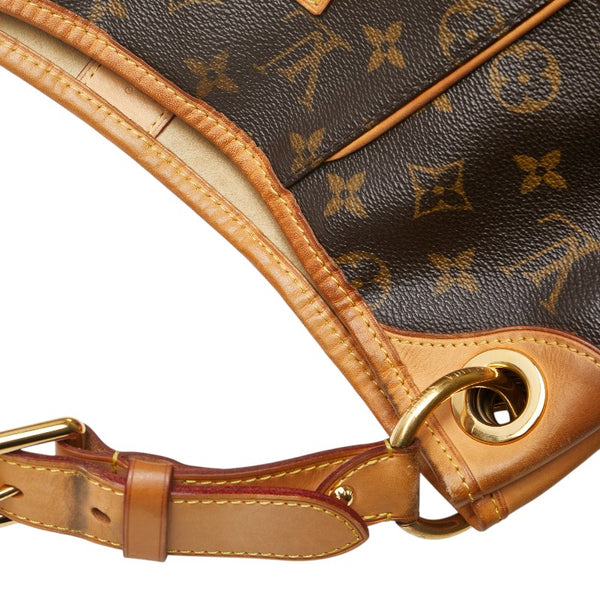 ルイ ヴィトン モノグラム ガリエラPM ワンショルダーバッグ M56382 ブラウン PVC レザー レディース LOUIS VUITTON 【中古】