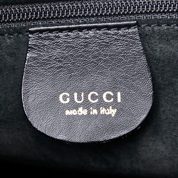 グッチ ハンドバッグ 001 926 1929 ブラック レザー レディース GUCCI 【中古】