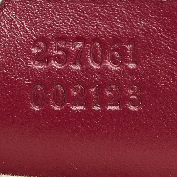 グッチ GGキャンバス メイフェア トートバッグ ハンドバッグ 257061 ベージュ ブラウン ピンク キャンバス レザー レディース GUCCI 【中古】