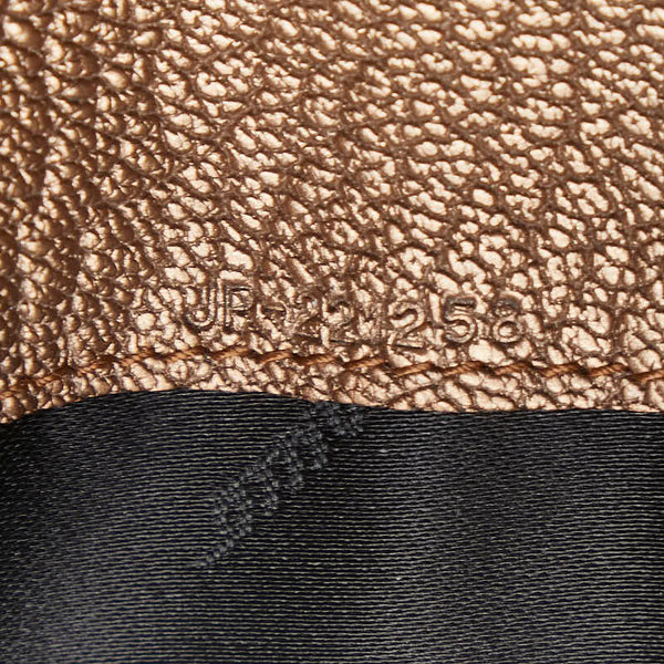 サルヴァトーレフェラガモ カードケース パスケース ブラウン レザー レディース Salvatore Ferragamo 【中古】