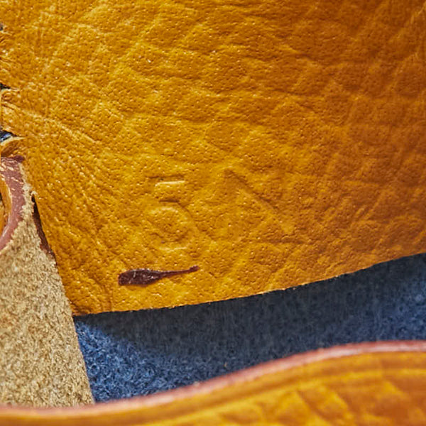 エルメス ポストイットケース 付箋ケース ブルー イエロー クシュベル レディース HERMES 【中古】