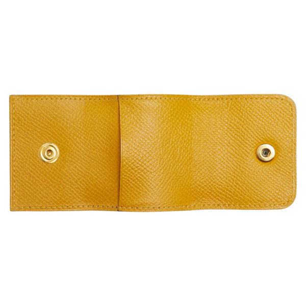 エルメス ポストイットケース 付箋ケース ブルー イエロー クシュベル レディース HERMES 【中古】