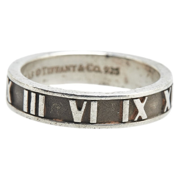 ティファニー アトラス リング 指輪 SV925 シルバー レディース TIFFANY&Co. 【中古】