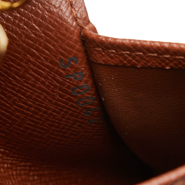 ルイ ヴィトン モノグラム アジェンダPM 手帳カバー 6穴 R20005 ブラウン PVC レザー レディース LOUIS VUITTON 【中古】