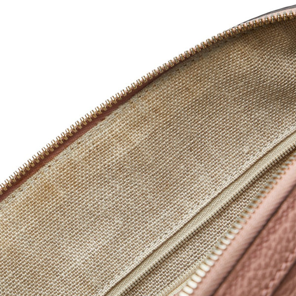 グッチ インターロッキングG ハンドバッグ ショルダーバッグ 2WAY 449662 ピンク レザー レディース GUCCI 【中古】