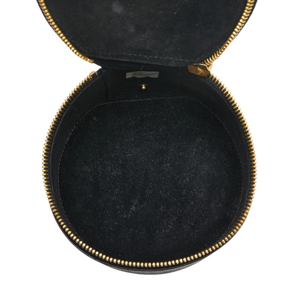 シャネル ココマーク ポーチ ジュエリーケース ブラック キャビアスキン レディース CHANEL 【中古】