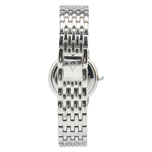 ヴァレンティノ FINE PLATINUM 999.9 腕時計 VD-2038 クオーツ ホワイト文字盤 ステンレススチール レディース VALENTINO 【中古】