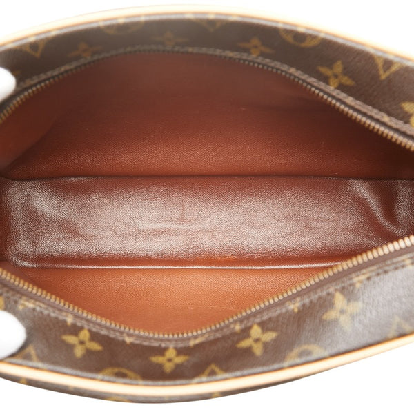 ルイ ヴィトン モノグラム トロカデロ30 斜め掛け ショルダーバッグ M51272 ブラウン PVC レザー レディース LOUIS VUITTON 【中古】
