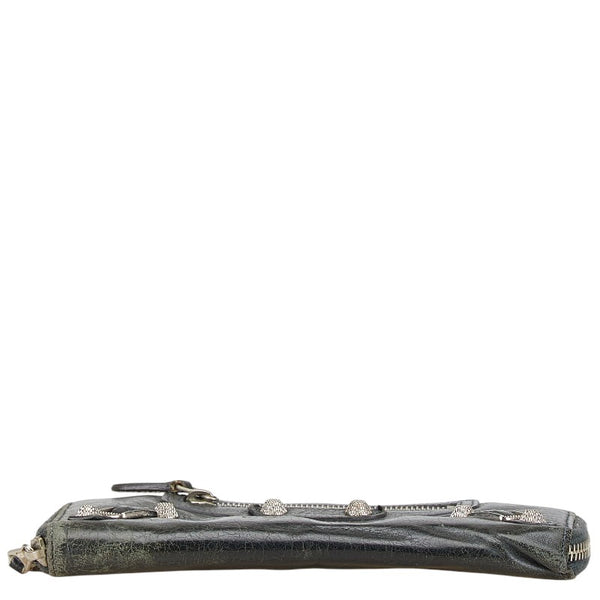 バレンシアガ スタッズ 長財布 ブラック レザー レディース BALENCIAGA 【中古】