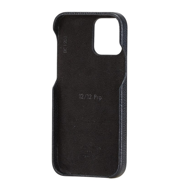 ルイ ヴィトン モノグラム バンパー iPhone 12/12 Pro iPhoneケース スマホケース 携帯ケース M80080 ブラック ブラウン レザー PVC レディース LOUIS VUITTON 【中古】