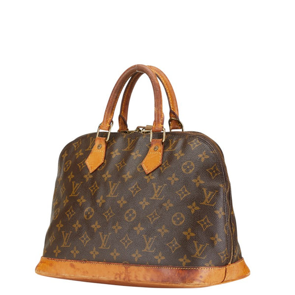 ルイ ヴィトン モノグラム アルマPM ハンドバッグ M51130 ブラウン PVC レザー レディース LOUIS VUITTON 【中古】