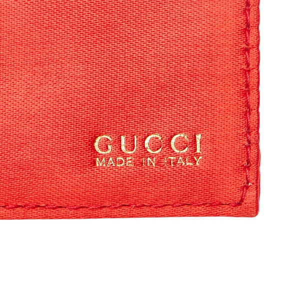 グッチ バンブー ハンドバッグ ショルダーバッグ 2WAY 005 781 0315 レッド サテン レディース GUCCI 【中古】