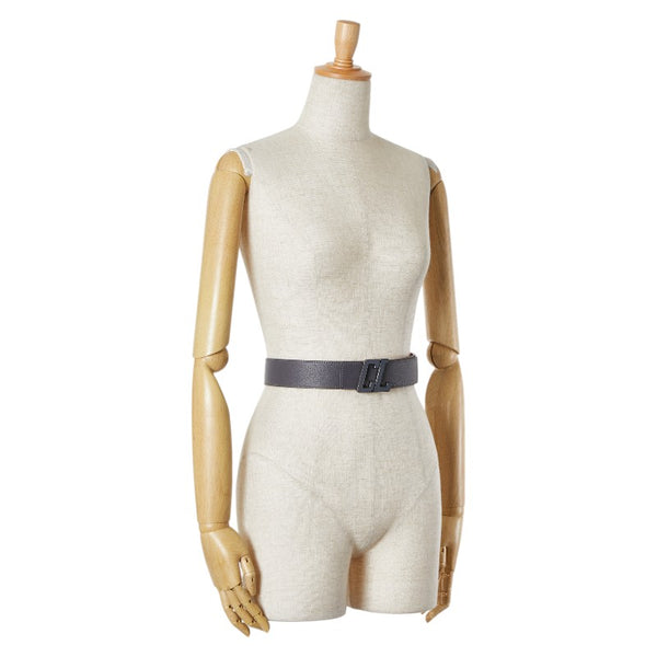 クリスチャンルブタン ベルト サイズ：90/36 グレー レッド レザー メンズ Christian Louboutin 【中古】