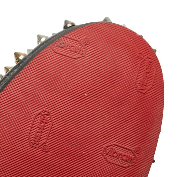 クリスチャンルブタン スタッズ ローファー サイズ：36.5 ブラック レザー レディース Christian Louboutin 【中古】