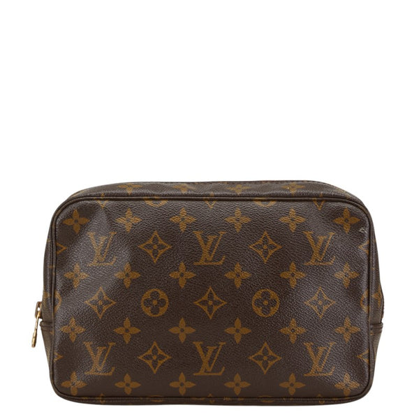 ルイ ヴィトン モノグラム トゥルース トワレット23 セカンドバッグ クラッチバッグ M47524 ブラウン PVC レディース LOUIS VUITTON 【中古】