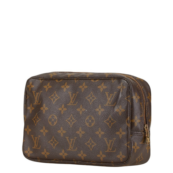 ルイ ヴィトン モノグラム トゥルース トワレット23 セカンドバッグ クラッチバッグ M47524 ブラウン PVC レディース LOUIS VUITTON 【中古】