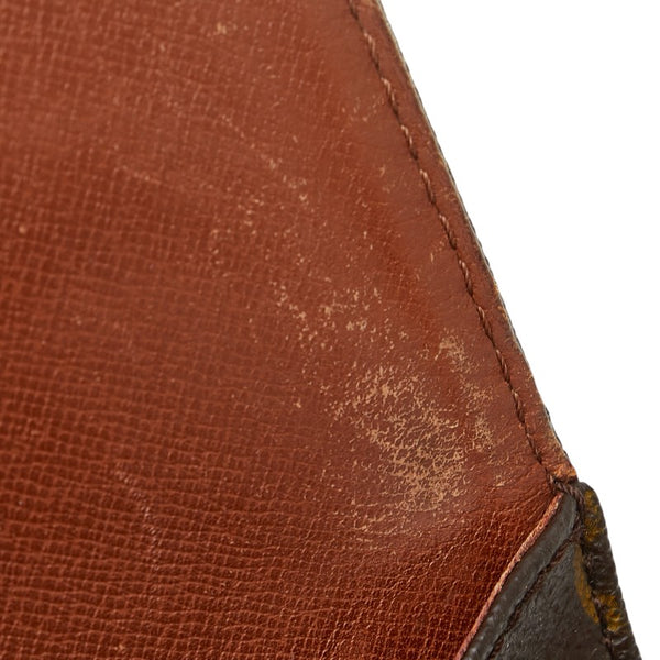 ルイ ヴィトン モノグラム カルトシエールMM 斜め掛け ショルダーバッグ M51253 ブラウン PVC レザー レディース LOUIS VUITTON 【中古】