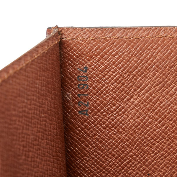 ルイ ヴィトン モノグラム モンソー ハンドバッグ ショルダーバッグ 2WAY M51185 ブラウン PVC レザー レディース LOUIS VUITTON 【中古】