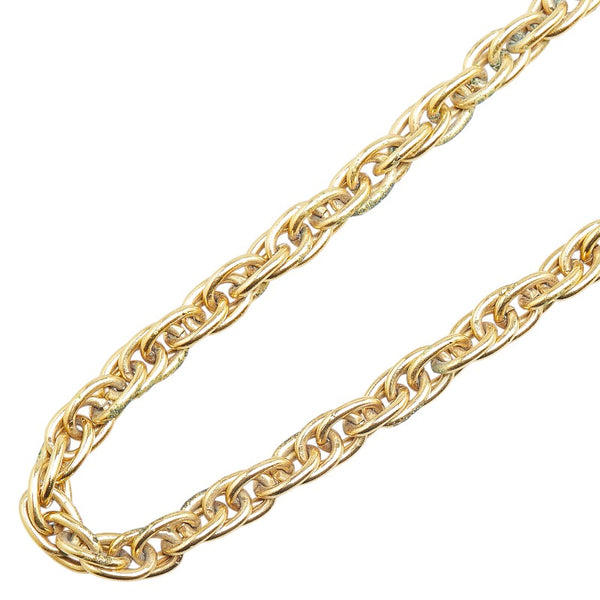 シャネル ココマーク ネックレス ゴールド メッキ レディース CHANEL 【中古】