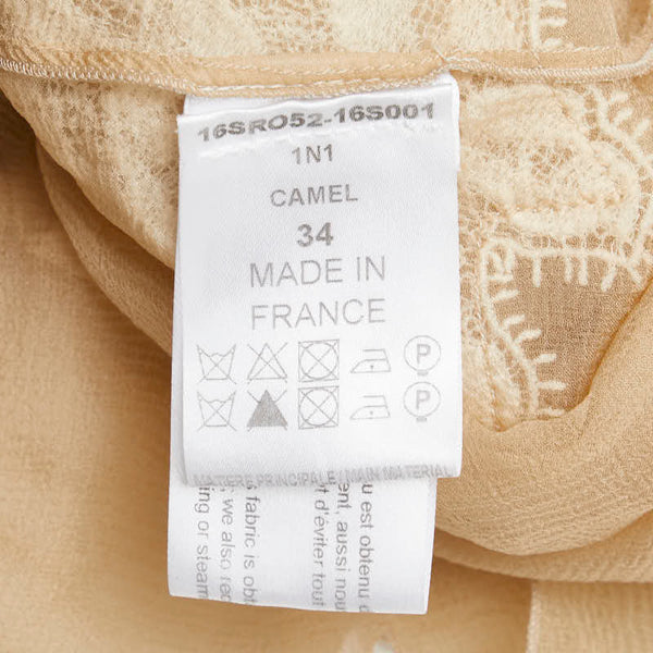 クロエ ドレス サイズ：34 ベージュ ポリエステル レディース Chloe 【中古】