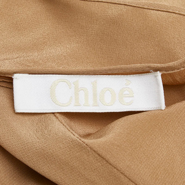 クロエ ドレス サイズ：34 ベージュ ポリエステル レディース Chloe 【中古】