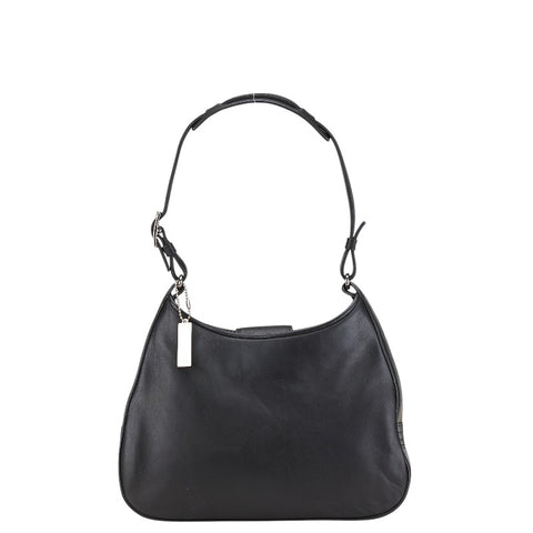 コーチ ハンドバッグ ワンショルダーバッグ 8134 ブラック レザー レディース COACH 【中古】