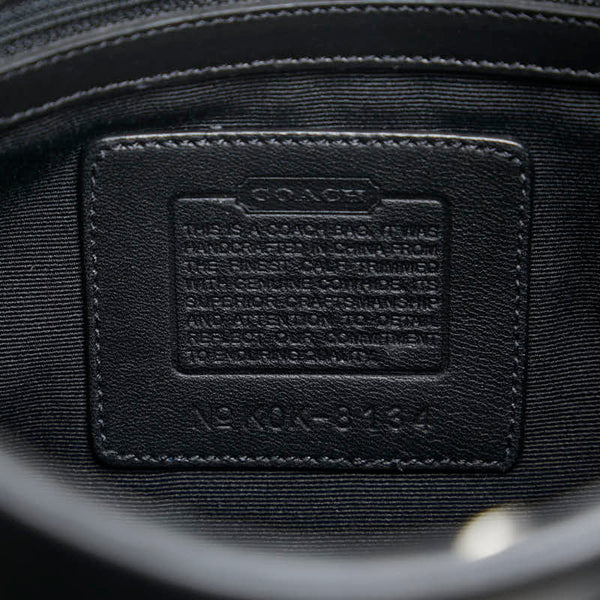 コーチ ハンドバッグ ワンショルダーバッグ 8134 ブラック レザー レディース COACH 【中古】