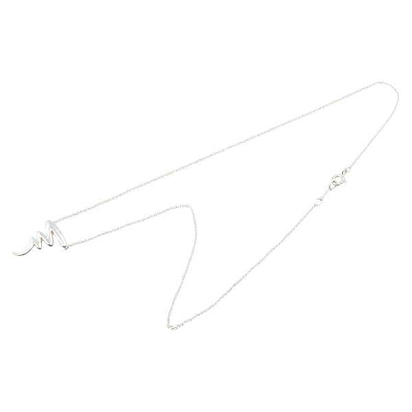 ティファニー スクリブル ネックレス SV925 シルバー レディース TIFFANY&Co. 【中古】