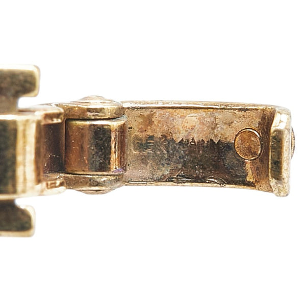 ディオール ロゴ ブレスレット ゴールド メッキ レディース Dior 【中古】