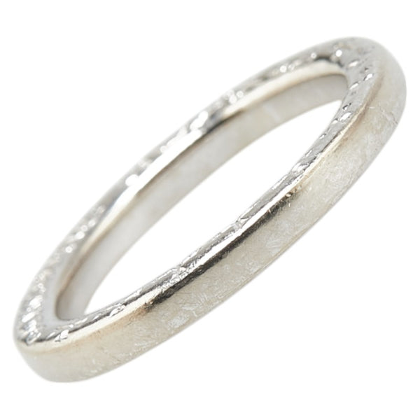 クロムハーツ K18WG ホワイトゴールド NTFL リング 指輪 メンズ CHROME HEARTS 17号 【中古】