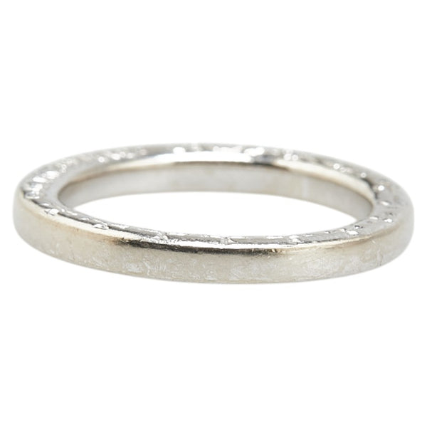 クロムハーツ K18WG ホワイトゴールド NTFL リング 指輪 メンズ CHROME HEARTS 17号 【中古】