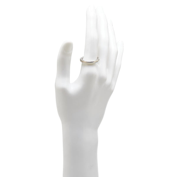 クロムハーツ K18WG ホワイトゴールド NTFL リング 指輪 メンズ CHROME HEARTS 17号 【中古】