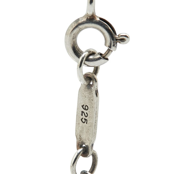 ティファニー ショッピングバッグ ネックレス ティファニーブルー SV925 シルバー レディース TIFFANY&Co. 【中古】