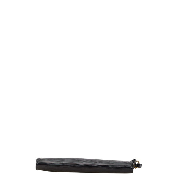 ルイ ヴィトン エピ ポシェット アクセソワール アクセサリーポーチ ハンドバッグ M52942 ノワール ブラック レザー レディース LOUIS VUITTON 【中古】