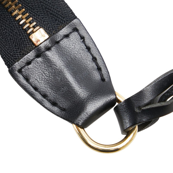 ルイ ヴィトン エピ ポシェット アクセソワール アクセサリーポーチ ハンドバッグ M52942 ノワール ブラック レザー レディース LOUIS VUITTON 【中古】
