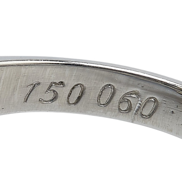 Pt900 プラチナ ヒスイ1.50ct ダイヤ0.60ct リング 指輪 レディース 10.5号 【中古】