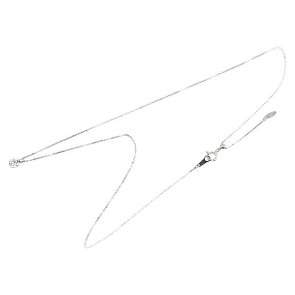 Pt900 プラチナ Pt850 プラチナ ダイヤ0.57ct ネックレス レディース 【中古】