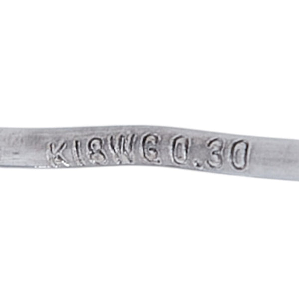 K18WG ホワイトゴールド ダイヤ0.60ct ピアス レディース 【中古】
