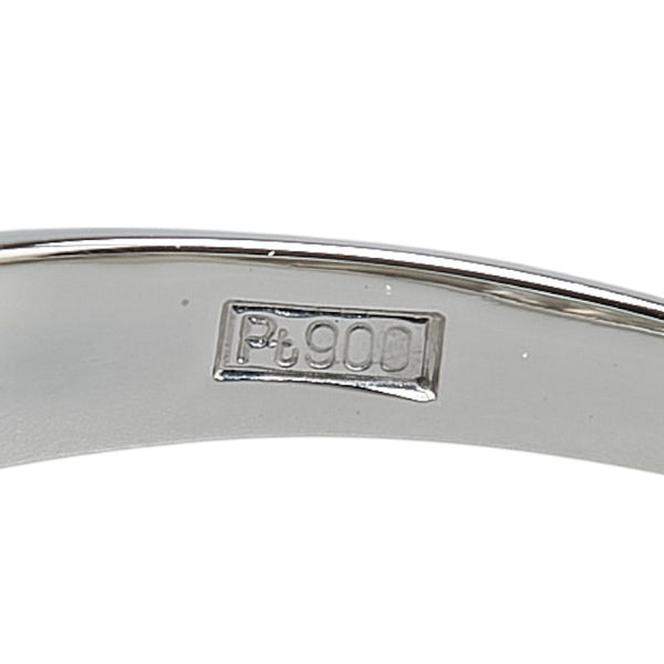 Pt900 プラチナ ダイヤ1.26ct 一文字 リング 指輪 レディース 13.5号 【中古】