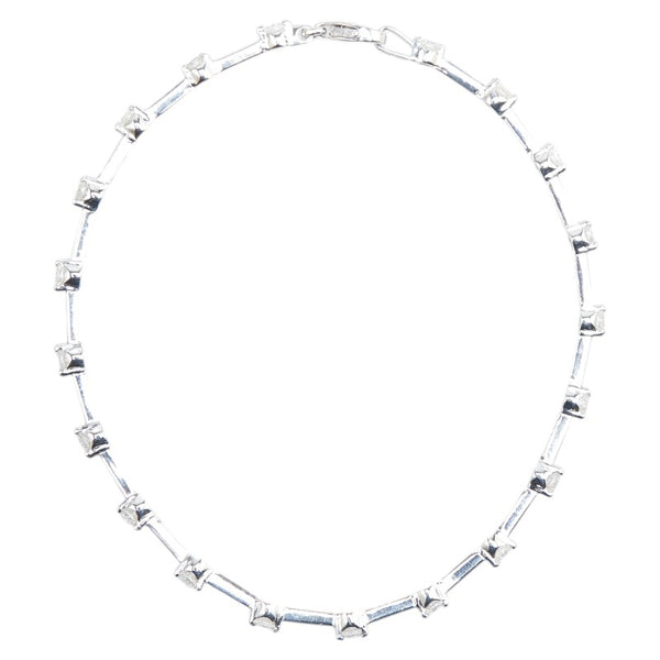 K18WG ホワイトゴールド ダイヤ1.00ct ブレスレット レディース 【中古】